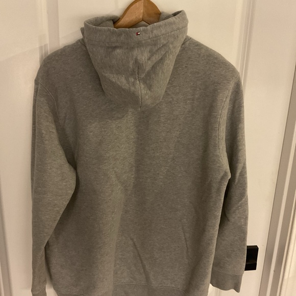 Tommy Hilfiger - Hooded Pullover Sweatshirt - Gray - Youth Size (16/18) - Picture 4 of 11